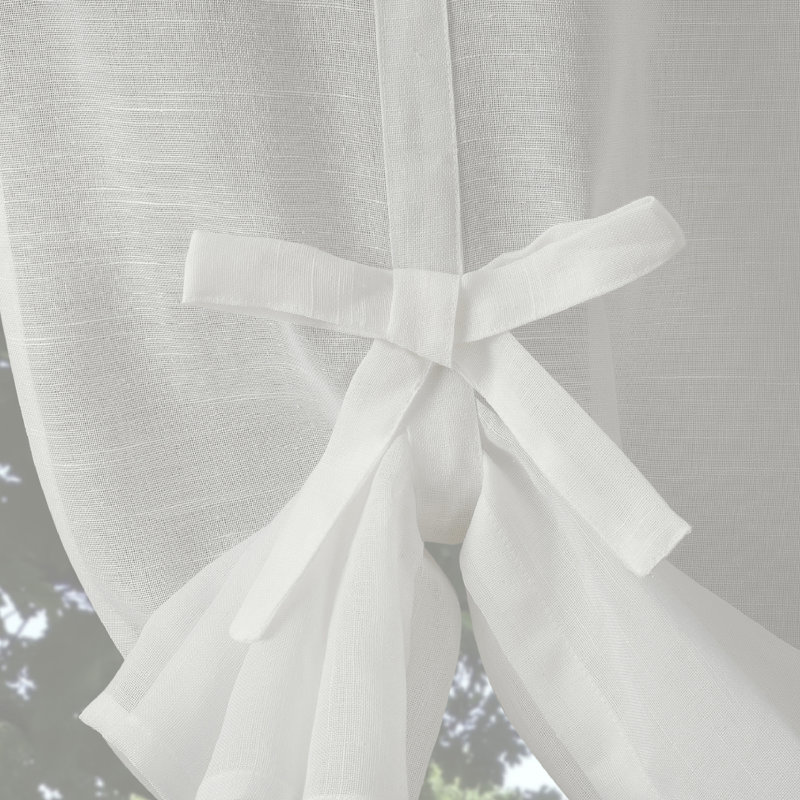 Dagan Semi Sheer Tie-up Shade