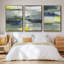 Ensemble de 3 pièces encadrées sur toile Coming Ashore II-97754427-97754428