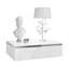 48cm W Manufactured Wood Bedside Table