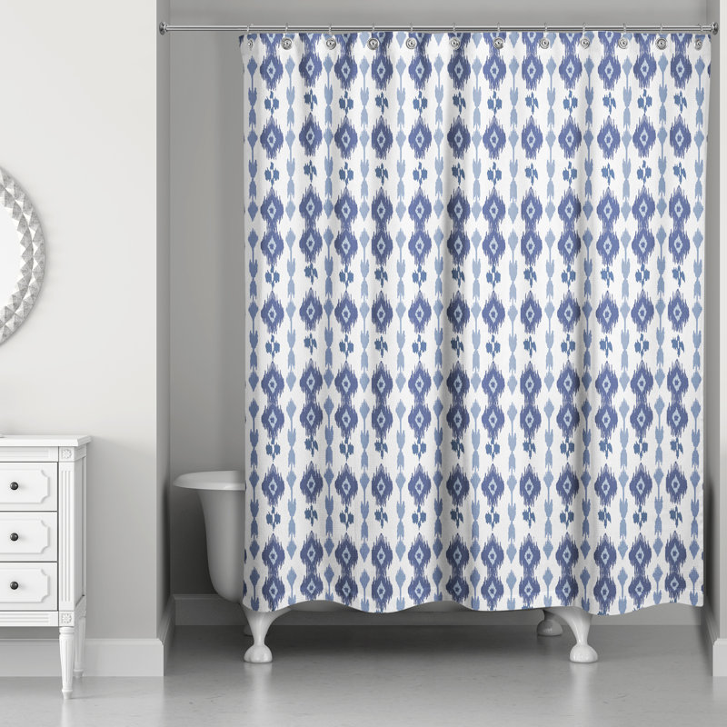 Ikat Shower Curtain