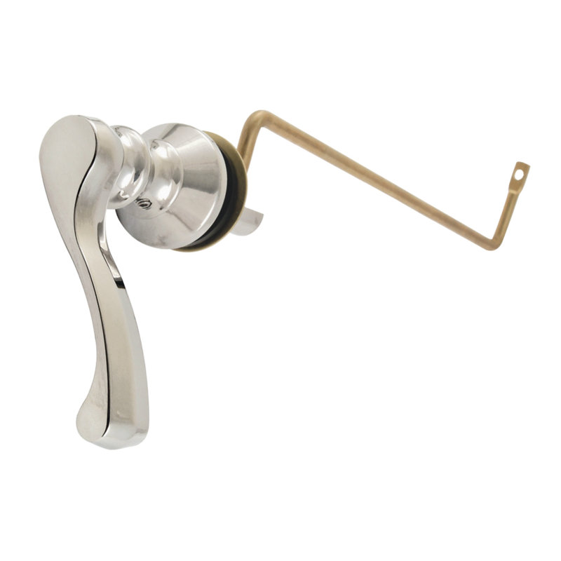Kingston Brass French Side Mount Toilet Tank Lever, Polished Nickel