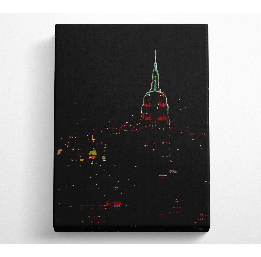 Empire State Neon - Druck