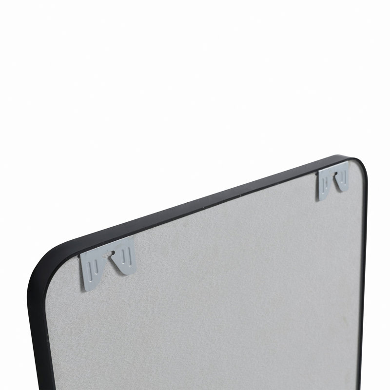Miroir de salle de bain avec cadre en aluminium