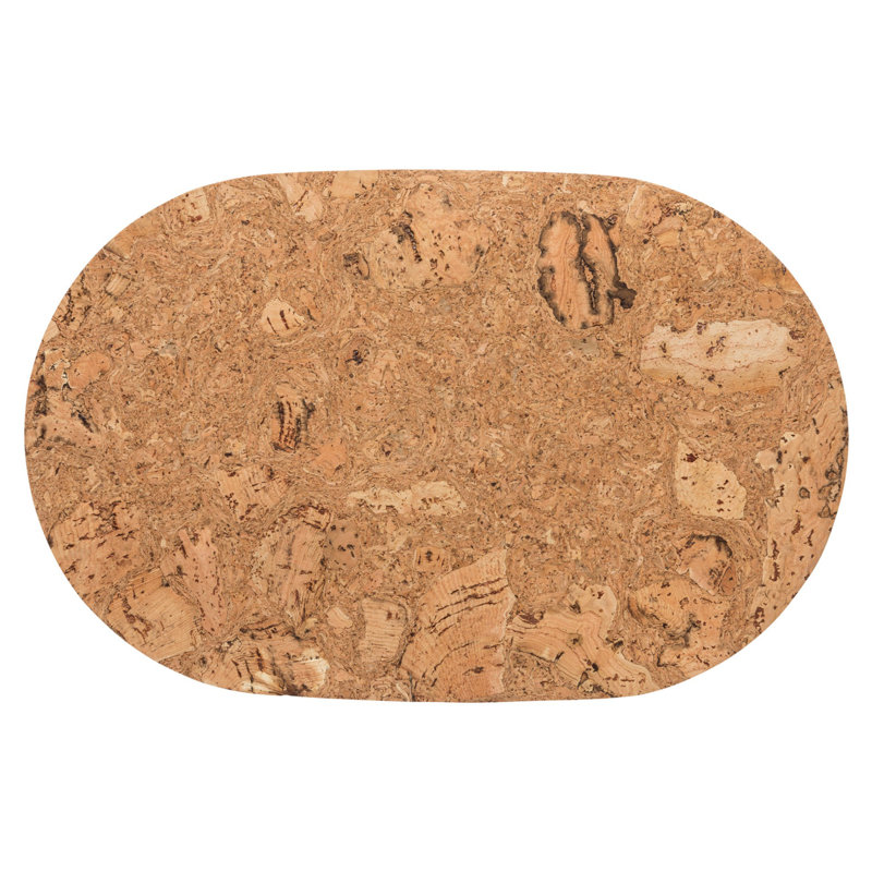 Cork Abstract Oval Placemant