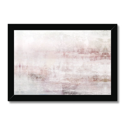 Merlot Blush Abstract - Painting Print