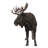 Standing Moose Statue