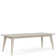 Laguna Rectangular Table And Cream Side Chairs Dining Set