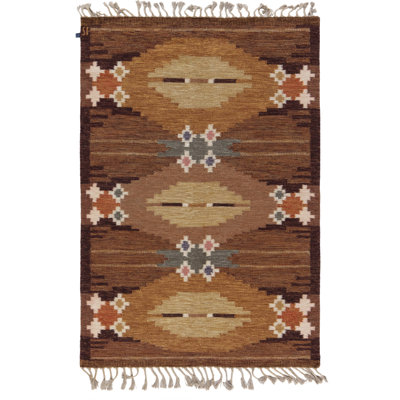 Tapis suédois rétro par Ingegerd Silow