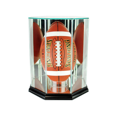 Perfect Cases And Frames 10'' W 10'' D Football Glass Ball / Puck Case