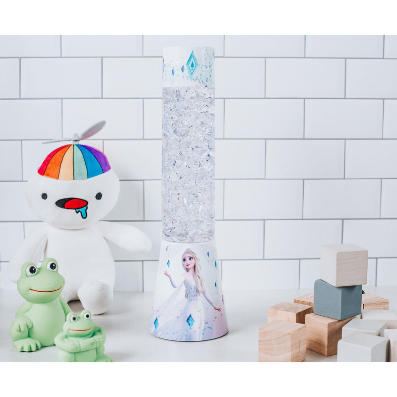 12" White Table Lamp Base with USB
