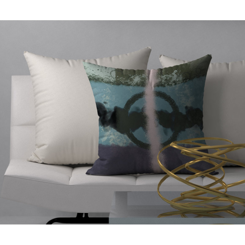Reversible Throw Pillow, 18" x 18"