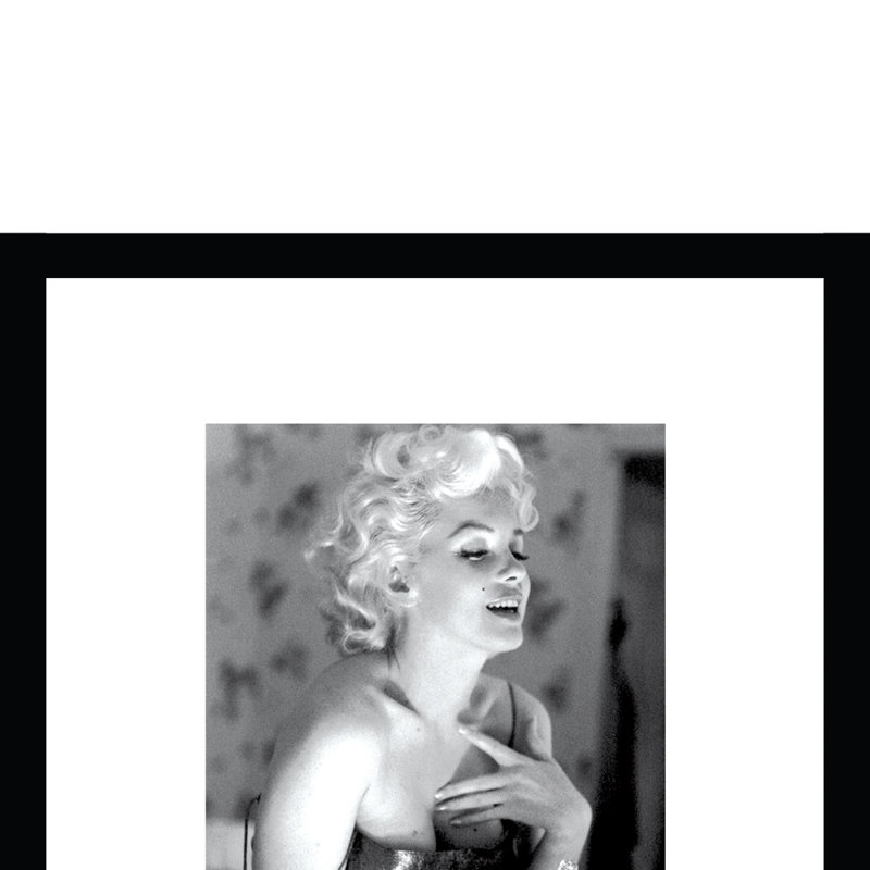 Marilyn Monroe Designer Fashion Framed Print