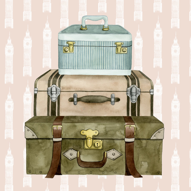 Travel Dream II, H 36 po x l 36 po x P 1,25 po