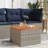  Garden Table Grey And Brown-577783658