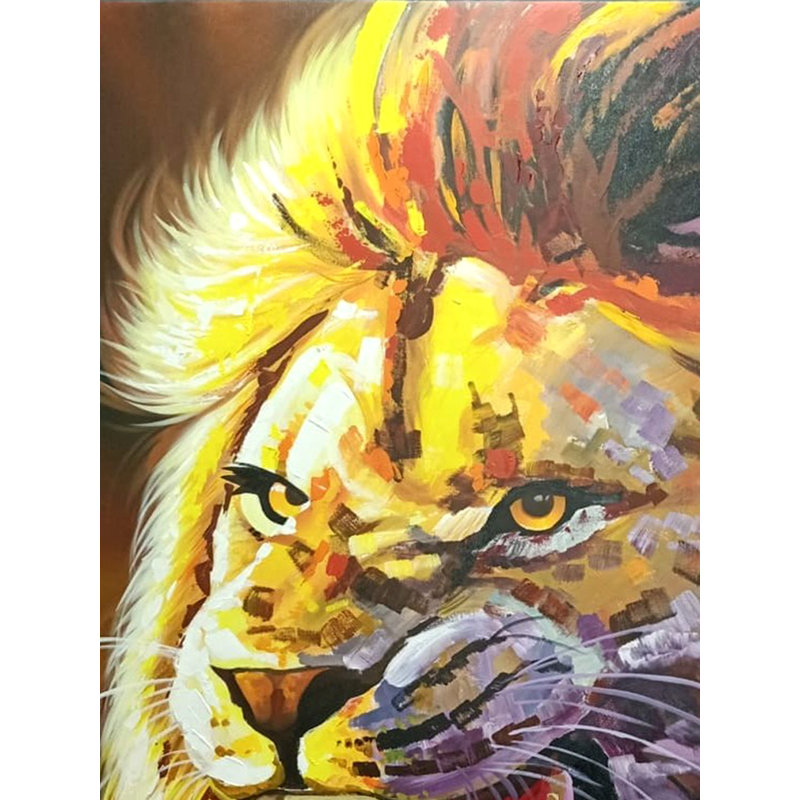 The Roar | Art acrylique | Peinture de Gokulam Vijay