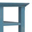 Table de bout transitionnelle en bois massif avec 2 tablettes ouvertes Acadian-1039103050-1063236911
