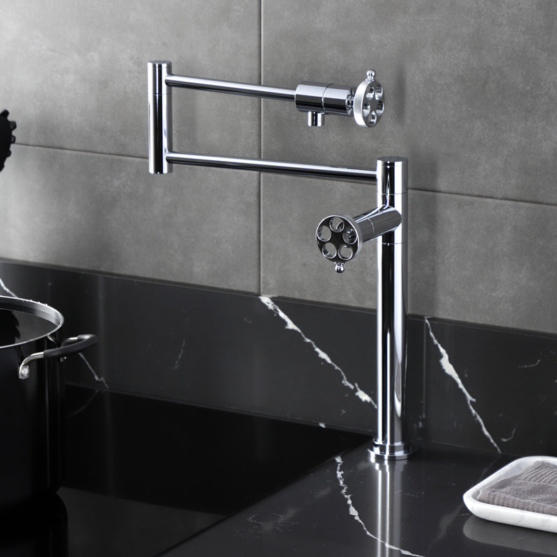 Robinet remplisseur Kingston, Chrome poli
