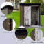 Remises de jardin en métal 5 pi x 4 pi