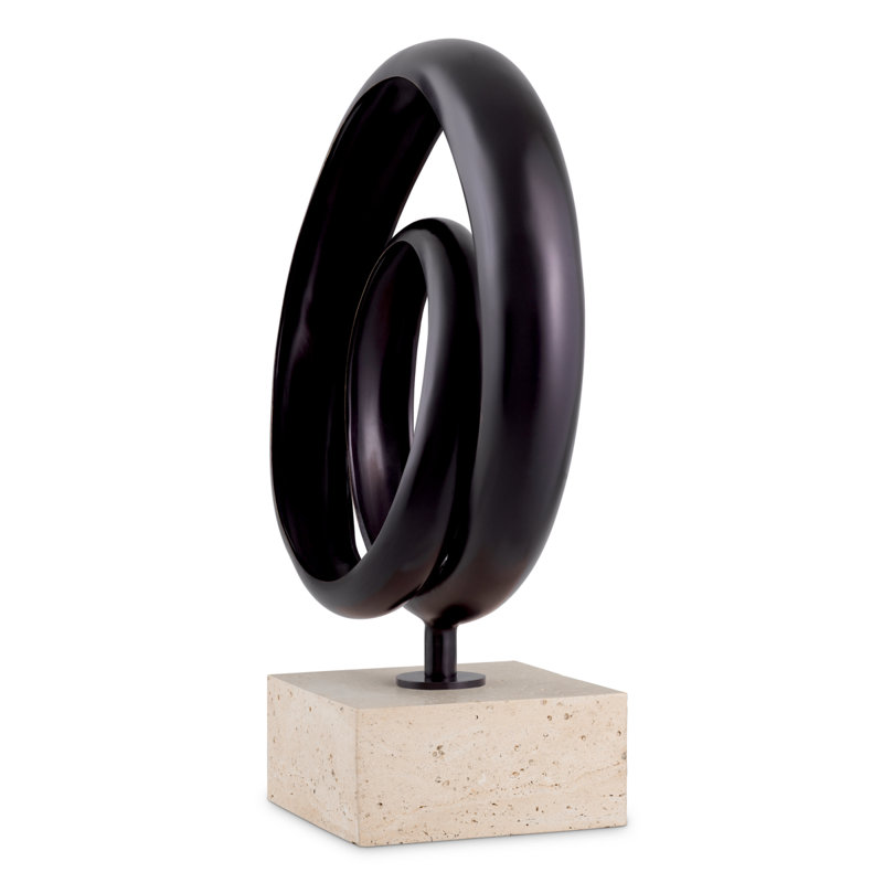 Object Elena Bronze Highlight Finish Travertine