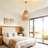 4 - Light Dimmable Geometric Chandelier