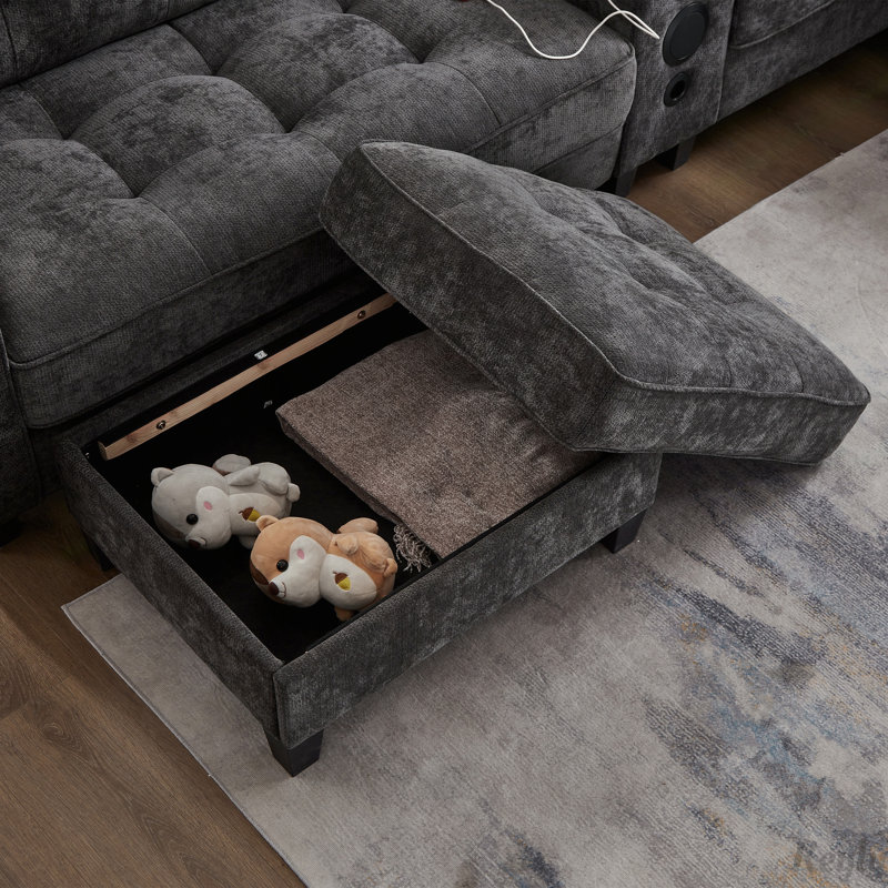 Canapé modulaire Modern, Gris