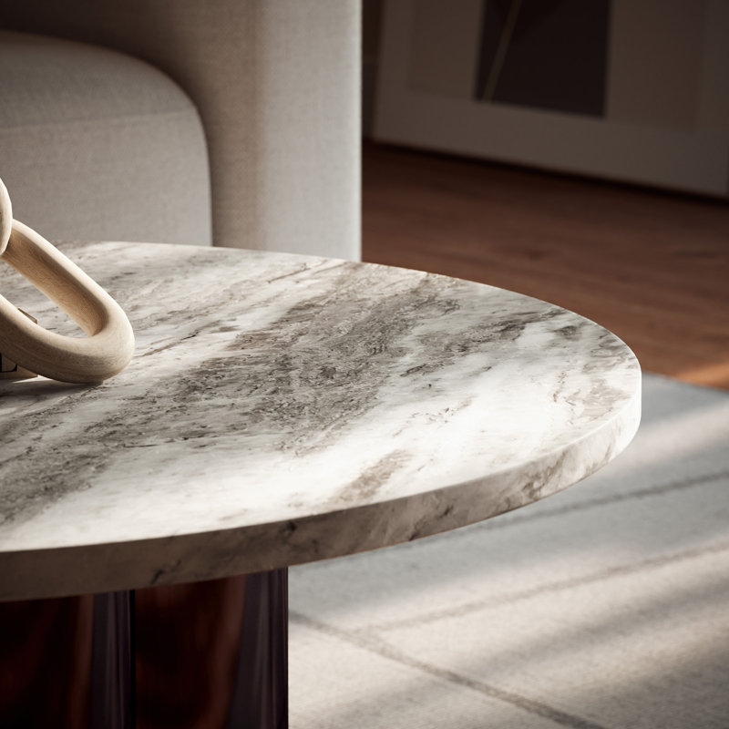 Soder - Martie Coffee Table - Toronto Sand Marble Finish