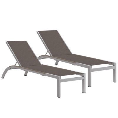 Argento Outdoor Chaise Lounge