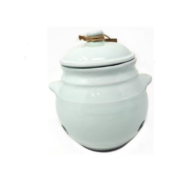 Ceramic / Porcelain Jar, Green