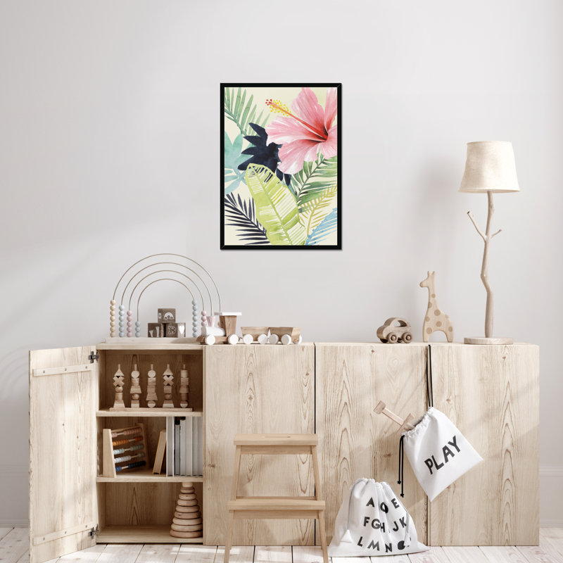 Tropical Punch I by Grace Popp - Painting, Black Framed Paper Print, 50cm H x 34cm W