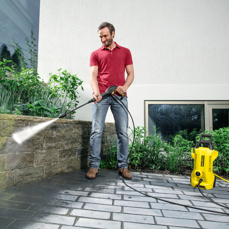 Karcher K2 Power Control 1700 PSI Electric Pressure Washer w/ Car & Home Kit