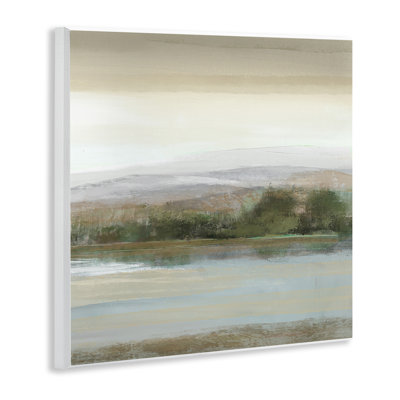 Lake View Atmosphere Wall Plaque Art by Nan