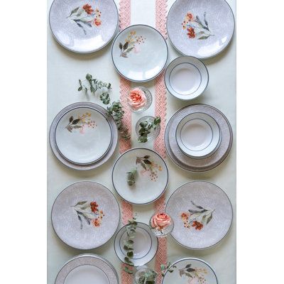 Zahir Piece Dinnerware Set - Service for 6