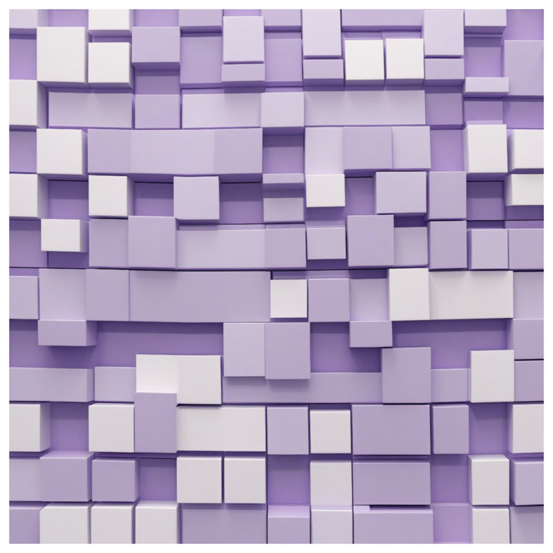 Coussins décoratifs mauves, 18 x 18 inches