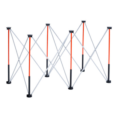 Support de travail pliable portatif 4,15 x 2,18 pi avec capacité de 2 500 lb