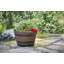 Jibril Resin Barrel Planter