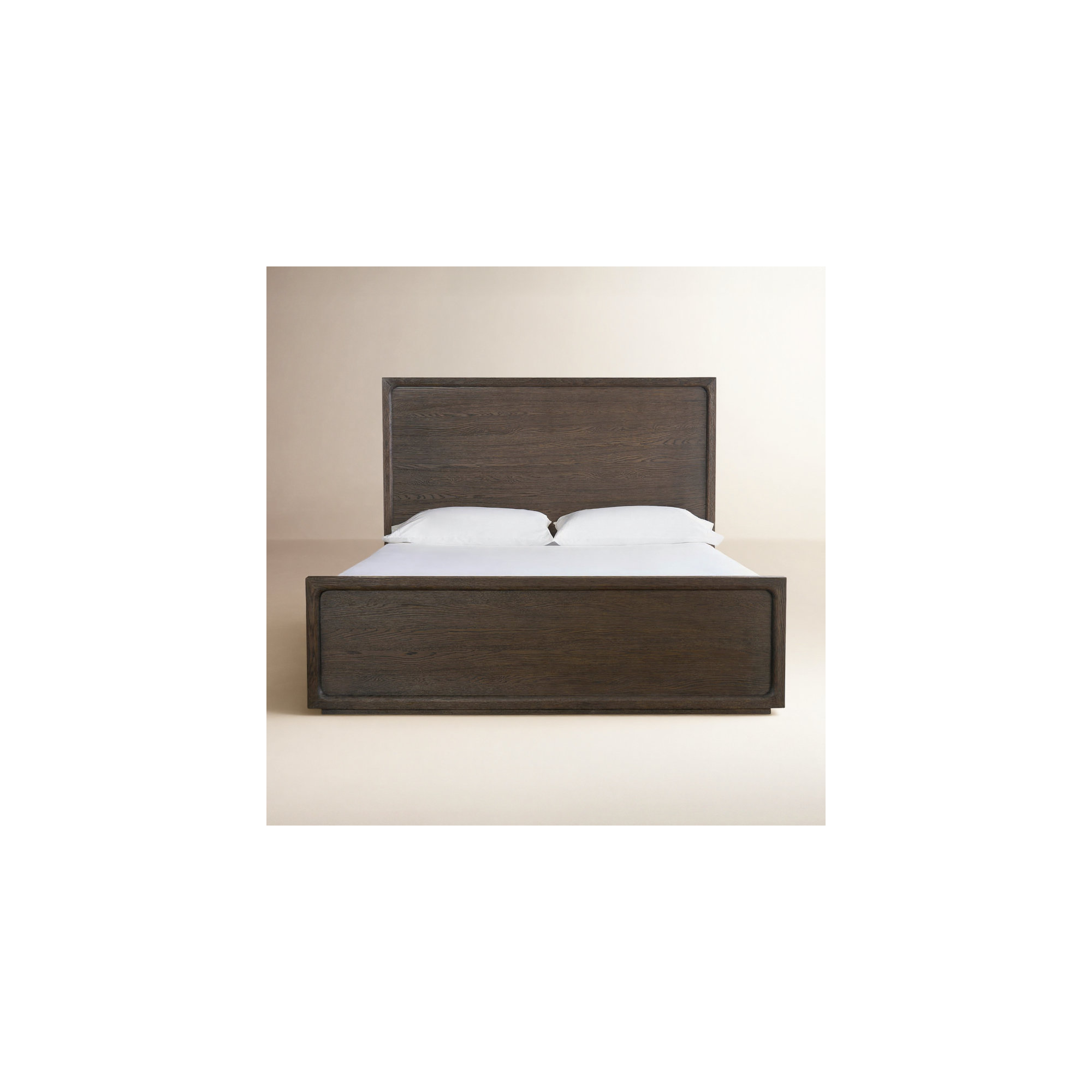 Modern Panel Bed, Queen