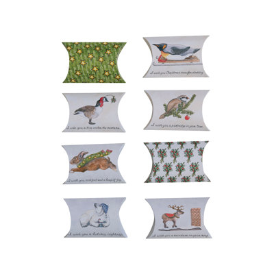 Boîte-cadeau en papier imprimé