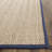 Auckland Natural/Blue Area Rug-240877429