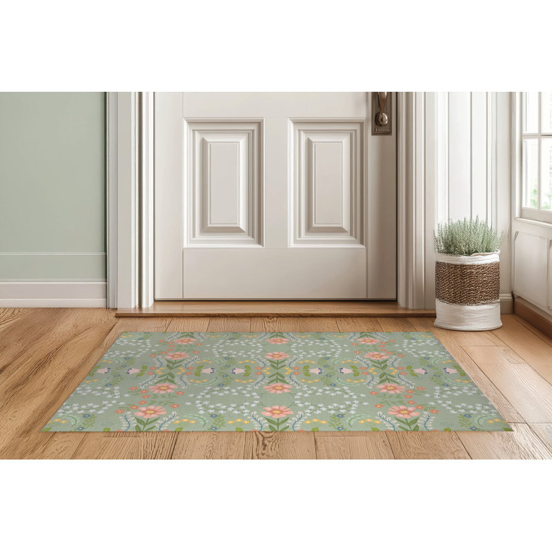 Tapis de porte d'intérieur Cecelia, L 48 po x L 72 po