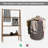 3 Tier Bathroom Wooden Towel Blanket Storage Rack with Bottom Shelf