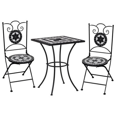 Fayolle 2 - Person Patio Dining Set with Square Table