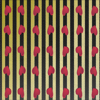 Tapis rouge / vert Power Loom
