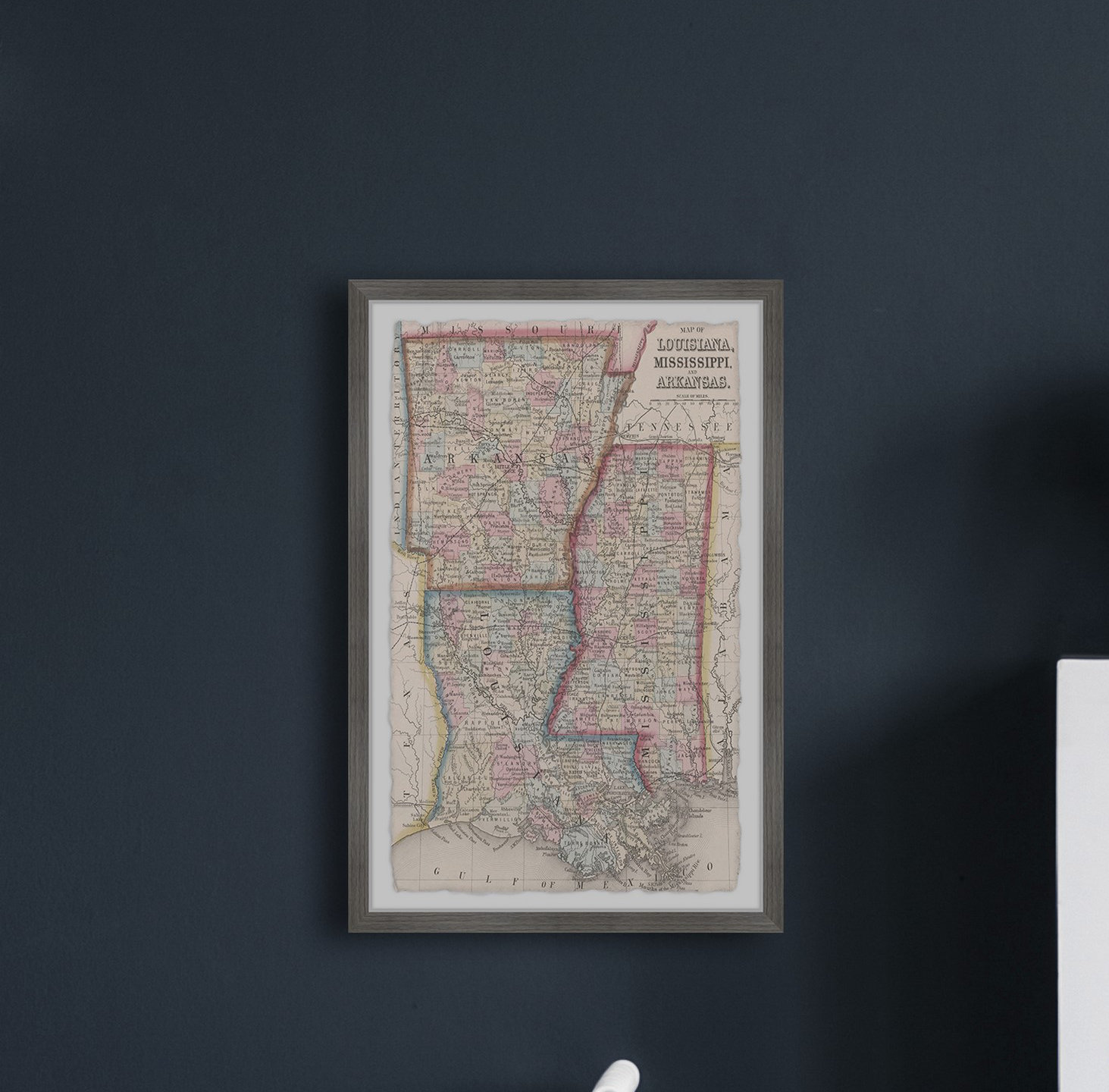 Tri State Designs 17 Stories Tri State - Picture Frame Graphic Art Print on Paper | Wayfair