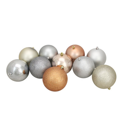 Boules de Noël incassables à 3 finitions