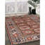 Tapis géométrique brun / beige / bleu-134623538