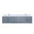 Geneva 80" Wall-Mounted Double Bathroom Vanity Set-87285973-112899582