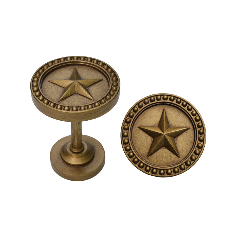 Retenue de rideau Primeaux Star Medallion, Doré de la Renaissance