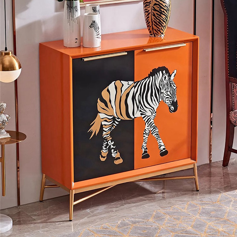 Armoire décorative haut de gamme légère et luxueuse