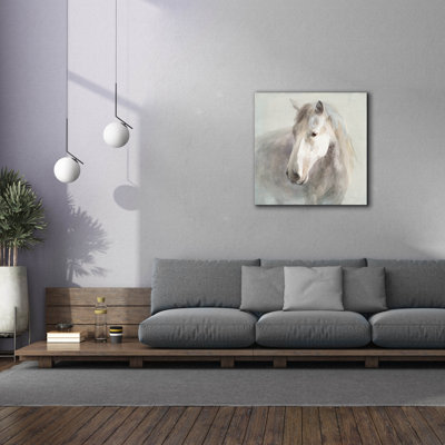 «Gentle Horse» par Danhui Nai, art mural sur toile