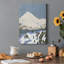 Bunny Slopes II - impression sur toile tendue-2010289002